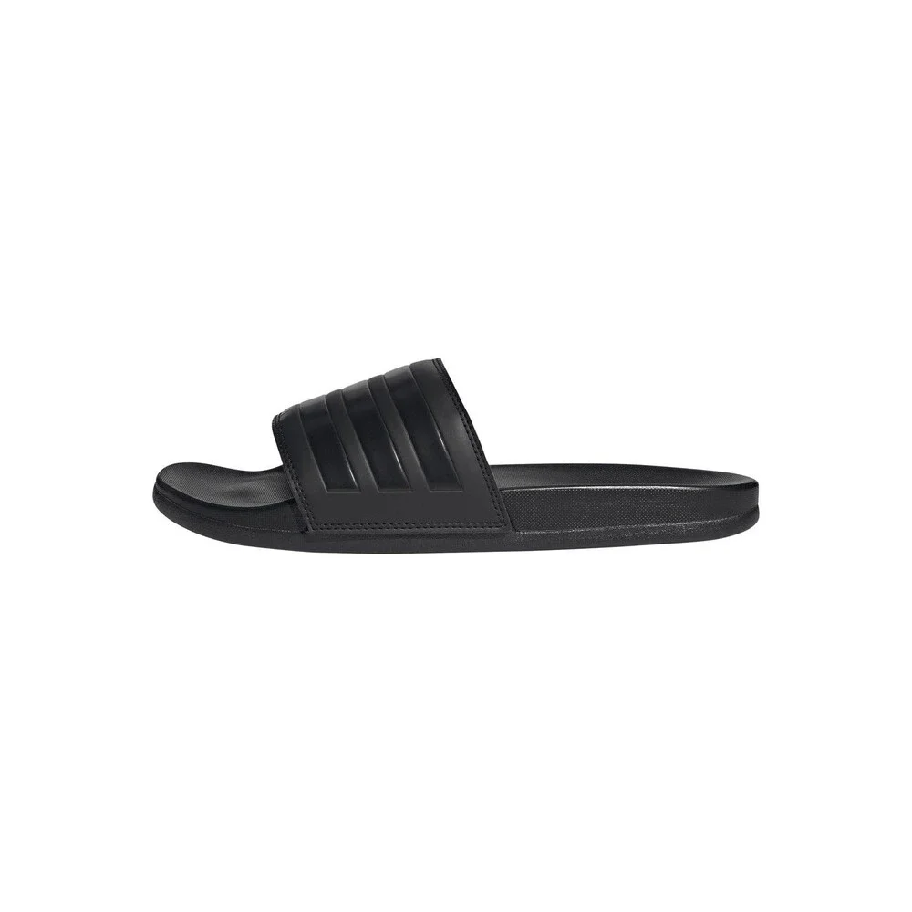 adidas Adilette Comfort Slides Men's Size 17 Core Black Cloudfoam Sandal NEW